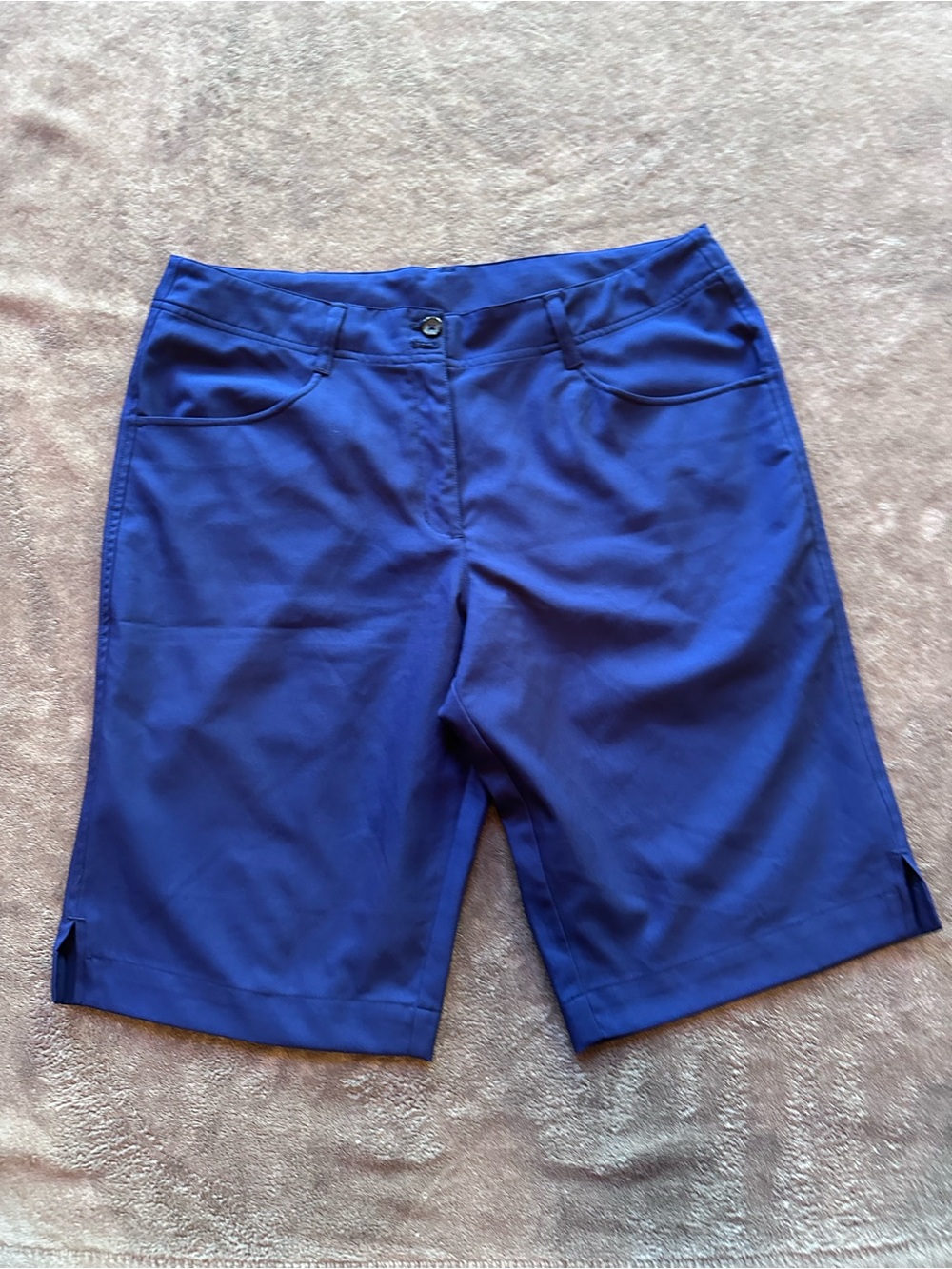 Callaway Women's Cobalt Blue Bermuda Shorts Size 8